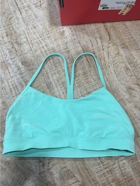 lululemon athletica Mint Green Flow Y Bra